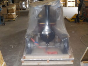 steam engine packed
