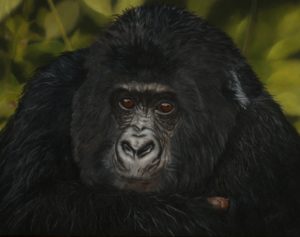 Gorilla Painting